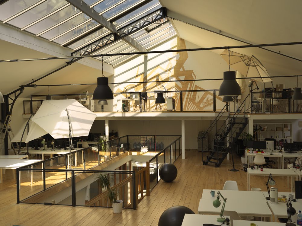 Atelier Urbrain dans un loft lumineux